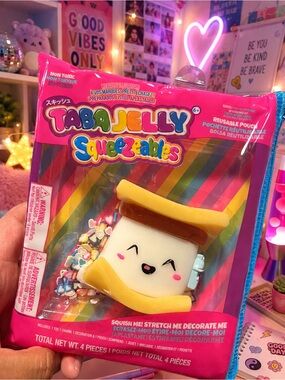 Squeezables Yellow Marshmallow Toy - Kids Learning Toy
